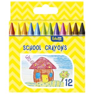 Boje voštane 12boja Color Educa blister