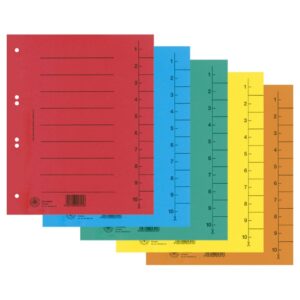 Pregrada kartonska A4 250g Donau 8610001S-99 pakiranje 100 kom