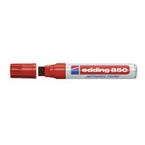 Marker permanentni 5-16mm Edding 850 crveni