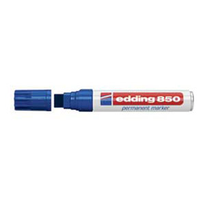 Marker permanentni 5-16mm Edding 850 plavi