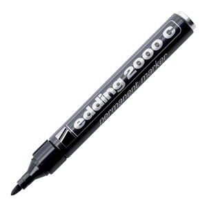Marker permanentni 1,5-3mm okrugli vrh Edding 2000C crni