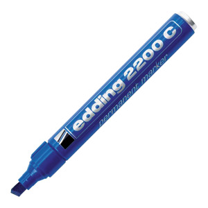 Marker permanentni 1-5mm klinasti vrh Edding 2200 C plavi