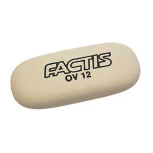 Gumica sintetička OV12 oval Factis bijela