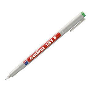 Marker OHP 0,6mm Edding 151 F zeleni