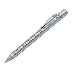 Olovka tehnička 0,7mm Grip 2011 Faber Castell 131211 srebrna