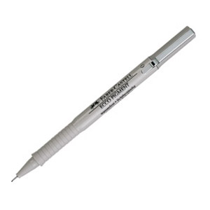 Flomaster za tehničko crtanje 0,7mm Ecco Pigment Faber Castell 166799 crni