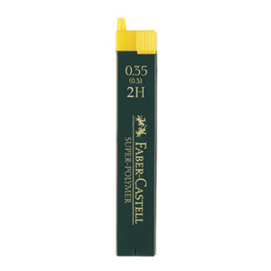 Mine 0,3mm 2H super polymer 1tuba Faber Castell 9063