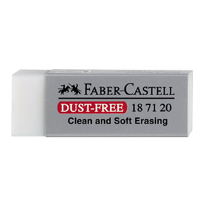 Gumica plastična Faber Castell 187120 dust-free