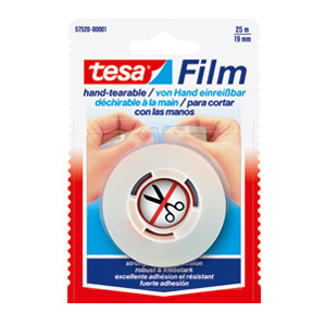 Traka ljepljiva 19mm/25m Tesafilm Tesa 57520 prozirna blister