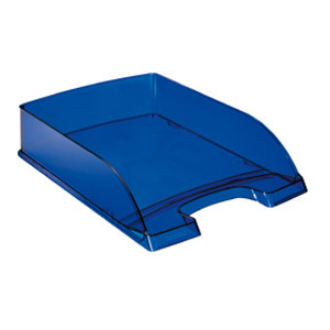 Ladica za spise Leitz 52260039 prozirno plava