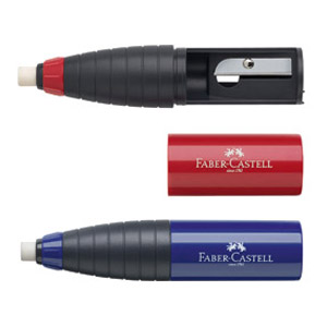 Šiljilo-gumica 1rupa Faber Castell 184401 sortirano