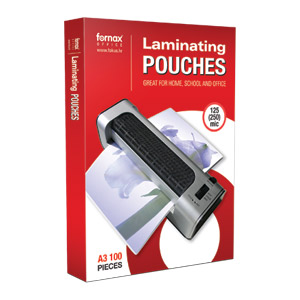 Folija za plastificiranje 125my A3 sjajna pk100 Fornax