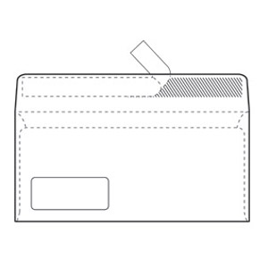 Kuverte ABT-PL strip 90g Blasetti (Medigraf)