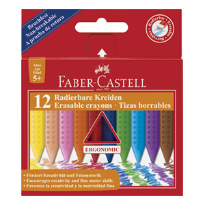Boje voštane 12boja Grip 2001 Faber Castell 122520 blister