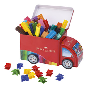 Flomaster školski 33boje Connector Truck Faber Castell 155533