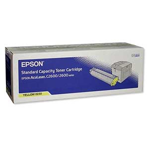 Toner EPSON S050230 YELLOW - C2600