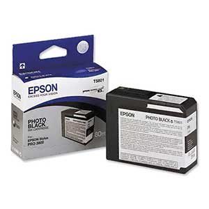 Epson T580100 STY3800 - PHOTO BLACK