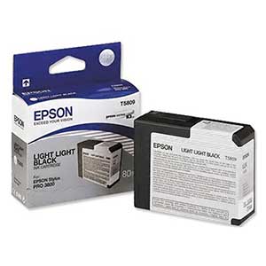Epson T580900 STY3800 LIGHT - LIGHT BLACK