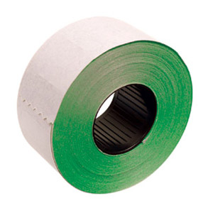 Etikete u roli 26x16mm četvrtaste dvoredne Printex zelene