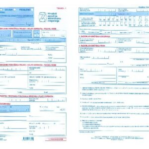 Obrazac C-A-100/N tiskanica 1 (format A3)