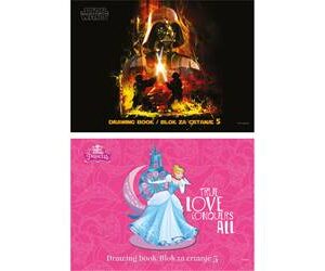 Blok za crtanje br.5 DISNEY MIX P100