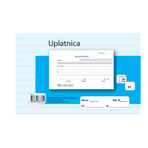 Obrazac A-1/NCR uplatnica