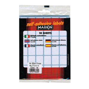 Etikete slep 22x17mm pk10L 10018 blister