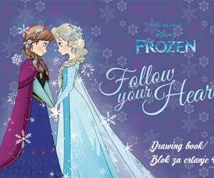 Blok za crtanje br.4 FROZEN P100