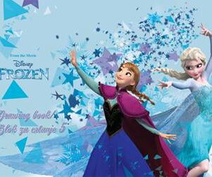 Blok za crtanje br.5 FROZEN P100