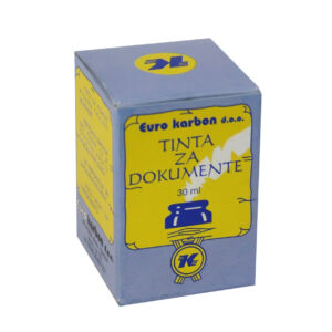 Tinta specijalna za trajne dokumente 30 ml KARBON