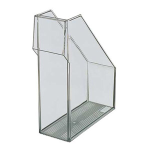 Stalak za spise okomit plastičan Exclusive Leitz 24750002 kristalno proziran