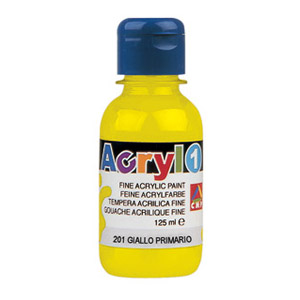 Boja tempera akrilna 125ml CMP 201 svijetlo žuta