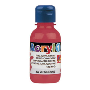 Boja tempera akrilna 125ml CMP 402TA125300 crvena cinober