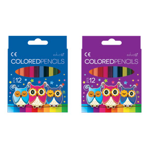 Boje drvene 12boja kratke Color Educa blister!!