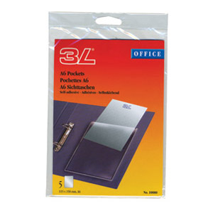 Etui samoljepljiv A6 115x158 pk5 3L.10080 blister
