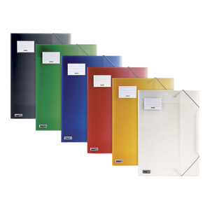Fascikl klapa s gumicom pp A3 Fact Brunnen 10-47053 80 crni