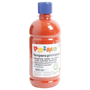 Boja tempera 0,5 litre Primo base CMP smeđa