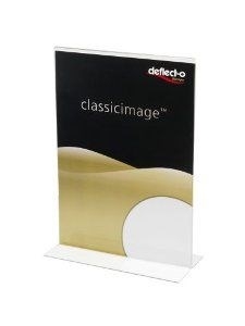 Stalak za 1 prospekt stolni plexi A6 Lebez "T" 7088