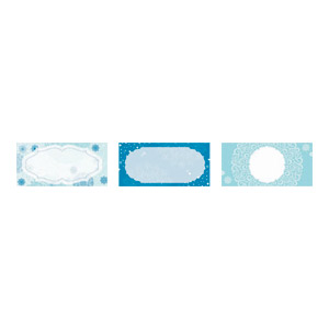 Etikete u roli 96x46mm novogodišnje Kristal 1/24 Heyda 20-35843 33 sortirano blister!!