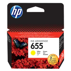 HP CZ112AE No.655 - YELLOW