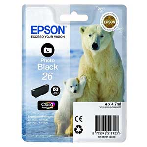 Epson T2611 XP-800 - PHOTO BLACK