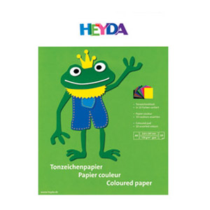 Kolaž - blok A4 10 listova 130g papir u boji Heyda 20-47 125