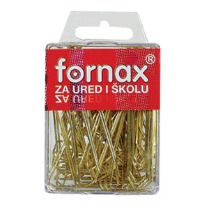Spajalice ručne mesing br.5 Fornax BC-40 blister