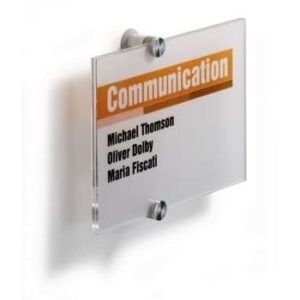 Informacijski okvir za vrata CRYSTAL SIGN 210x148mm