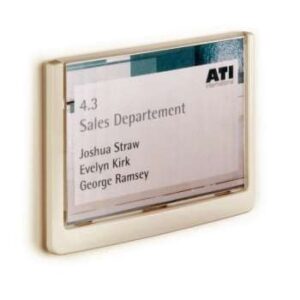 Informacijski okvir za vrata CLICK SIGN 149x105.5mm bijeli