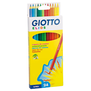 Boje drvene 24boje Giotto Elios Fila 2751 blister!!