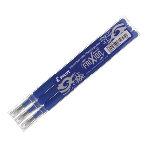 Uložak za roler 0,7mm Frixion pk3 Pilot BLS-FR7-L-S3 plavi