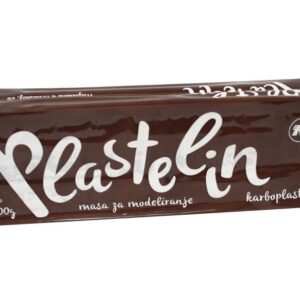 Plastelin 500g Karboplast Karbon smeđi!!