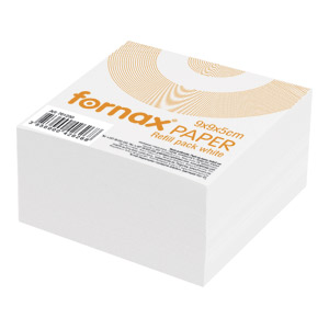 Papir za kocku 9x9x5cm bijeli