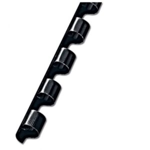Spirala plastična fi-8mm pk100 Fellowes crna